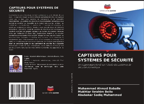 CAPTEURS POUR SYSTÈMES DE SÉCURITÉ - Muhammad Ahmad Baballe, Mukhtar Ibrahim Bello, Abubakar Sadiq Muhammad