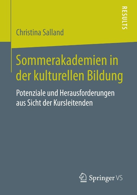 Sommerakademien in der kulturellen Bildung - Christina Salland