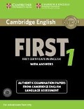 Cambridge English First 1 for Revised Exam from 2015 Student's Book Pack (Student's Book with Answers and Audio CDs (2)) - 