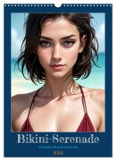 Cover-Bild zum Titel 'Bikini-Serenade (Wandkalender 2026 DIN A3 hoch), CALVENDO Monatskalender' von 'Melipo-Art Melipo-Art'