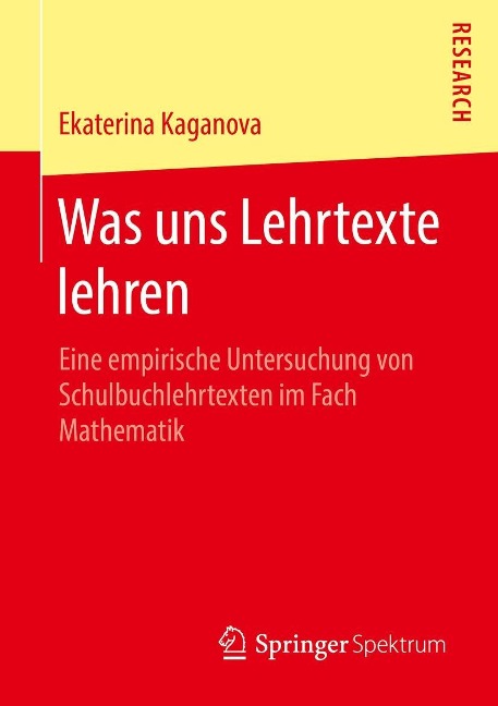 Was uns Lehrtexte lehren - Ekaterina Kaganova