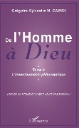 Cover-Bild zum Titel 'De l'Homme à Dieu' von 'Grégoire-Sylvestre Gainsi'