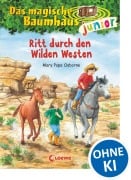 Cover-Bild zum Titel 'Das magische Baumhaus junior 10 - Ritt durch den Wilden Westen' von 'Mary Pope Osborne'