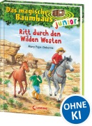 Cover-Bild zum Titel 'Das magische Baumhaus junior 10 - Ritt durch den Wilden Westen' von 'Mary Pope Osborne'