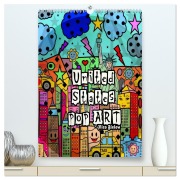 Cover-Bild zum Titel 'United States Pop Art von Nico Bielow (hochwertiger Premium Wandkalender 2026 DIN A2 hoch), Kunstdruck in Hochglanz' von 'Nico Bielow'