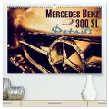 Mercedes Benz 300 SL - Details (hochwertiger Premium Wandkalender 2025 DIN A2 quer), Kunstdruck in Hochglanz - Johann Hinrichs