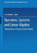 Cover-Bild zum Titel 'Operators, Systems and Linear Algebra' von 'Dieter Prätzel-Wolters, Eva Zerz'