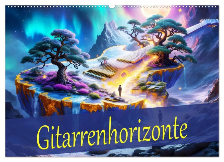 Gitarrenhorizonte (Wandkalender 2026 DIN A2 quer), CALVENDO Monatskalender - Dusanka Djeric