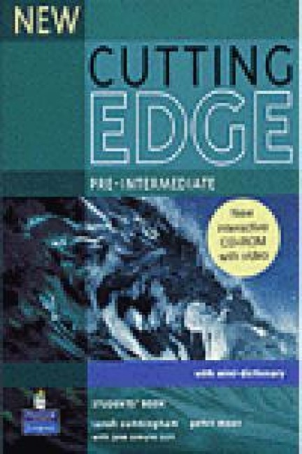 New Cutting Edge Pre-Intermediate Students Book and CD-Rom Pack - Frances Eales, Peter Moor, Sarah Cunningham