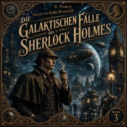 Cover-Bild zum Titel 'Die galaktischen Fälle des Sherlock Holmes (Band 3)' von 'Arthur Conan Doyle, S. Pomej'