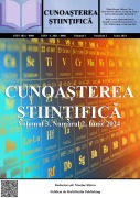 Cover-Bild zum Titel 'Cunoa¿terea ¿tiin¿ifica, Volumul 3, Numarul 2, Iunie 2024' von 'Nicolae Sfetcu'