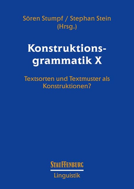 Konstruktionsgrammatik X - 