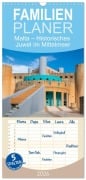 Cover-Bild zum Titel 'Familienplaner 2026 - Malta - Historisches Juwel im Mittelmeer mit 5 Spalten (Wandkalender, 21 x 45 cm) CALVENDO' von 'Sell Pixs:Sell'