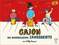 Cover-Bild zum Titel 'Cajon - Die musikalische Zauberkiste' von 'Willy Renner'