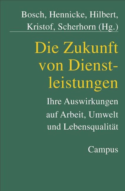 Die Zukunft von Dienstleistungen - 