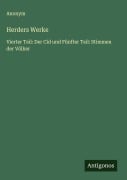 Herders Werke - Anonym