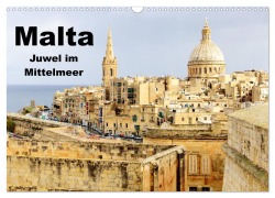 Malta - Juwel im Mittelmeer (Wandkalender 2025 DIN A3 quer), CALVENDO Monatskalender - Rabea Albilt