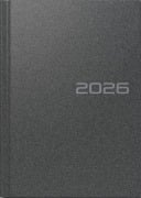 Cover-Bild zum Titel 'rido/idé 7026013906 | Buchkalender Mod. Mentor 2026 | A5, Kunststoff, grau' von ''