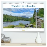 Cover-Bild zum Titel 'Wandern in Schweden - Einladung in die Natur (hochwertiger Premium Wandkalender 2026 DIN A2 quer), Kunstdruck in Hochglanz' von 'Frank Zimmermann'