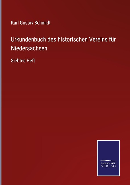 Urkundenbuch des historischen Vereins für Niedersachsen - 