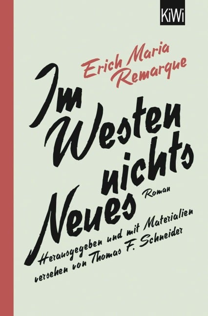 Im Westen nichts Neues - E. M. Remarque