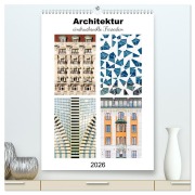 Cover-Bild zum Titel 'Architektur. eindrucksvolle Fassaden (hochwertiger Premium Wandkalender 2026 DIN A2 hoch), Kunstdruck in Hochglanz' von 'Klaus Kolfenbach'