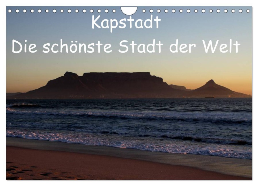 Kapstadt - Die schönste Stadt der Welt (Wandkalender 2026 DIN A4 quer), CALVENDO Monatskalender - Stefan Sander