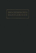 Cover-Bild zum Titel 'Biochemisches Handlexikon' von 'Géza Zemplén'