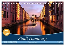 Cover-Bild zum Titel 'Stadt Hamburg (Tischkalender 2026 DIN A5 quer), CALVENDO Monatskalender' von '(C) Thomas Deter'