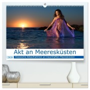 Cover-Bild zum Titel 'Akt an wilden Meeresküsten (hochwertiger Premium Wandkalender 2026 DIN A2 quer), Kunstdruck in Hochglanz' von 'Martin Zurmühle'