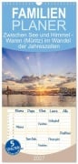 Cover-Bild zum Titel 'Familienplaner 2027 - Zwischen See und Himmel - Waren (Müritz) im Wandel der Jahreszeiten mit 5 Spalten (Wandkalender, 21 x 45 cm) CALVENDO' von 'André Pretzel'