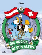 Cover-Bild zum Titel 'Die Ducks in den Alpen' von 'Walt Disney, Jan Gulbransson'