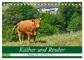 Kälber und Rinder (Tischkalender 2024 DIN A5 quer), CALVENDO Monatskalender - Jean-Louis Glineur DeVerviers
