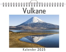 Cover-Bild zum Titel 'Vulkane - (Wandkalender 2025, Kalender DIN A4 quer, Monatskalender im Querformat mit Kalendarium, das perfekte Geschenk)' von 'Ava Schneider'