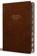 Cover-Bild zum Titel 'Biblia Bilingüe Reina Valera 1960 (Esv) Letra Grande Símil Piel Marrón Con Índice/ Bilingual Bible Rvr 1960 (Esv) Large Print Brown Leathersoft with Thumb' von 'Reina Valera Revisada 1960'