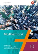 Cover-Bild zum Titel 'Mathematik 10. Arbeitsheft mit Lösungen' von ''