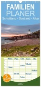 Cover-Bild zum Titel 'Familienplaner 2027 - Schottland - Scotland - Alba mit 5 Spalten (Wandkalender, 21 x 45 cm) CALVENDO' von 'Heiko Eschrich'