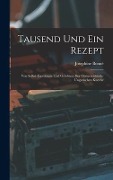 Cover-Bild zum Titel 'Tausend Und Ein Rezept' von 'Bonné Josephine'