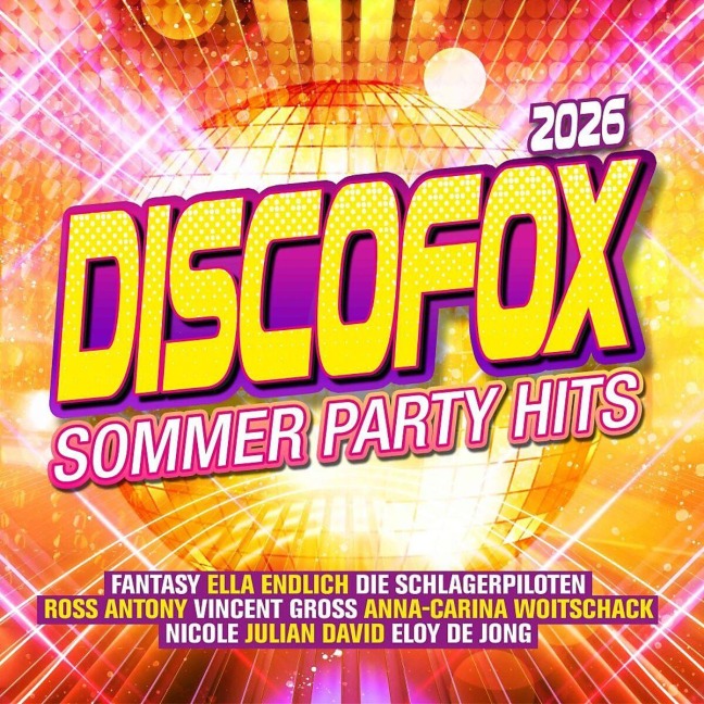 Discofox Sommer Party Hits 2026 (2CD) - Artists Various
