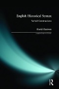 English Historical Syntax - David Denison