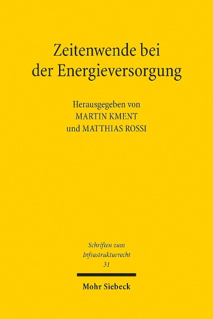 Zeitenwende bei der Energieversorgung - 
