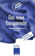 Cover-Bild zum Titel 'Das neue Europarecht' von 'C. Vedder'