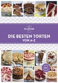Cover-Bild zum Titel 'Die besten Torten von A-Z' von 'Oetker'
