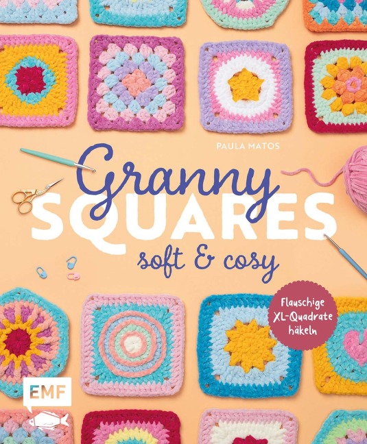 Granny Squares - soft und flauschig häkeln mit @elealindadesign - Paula Matos