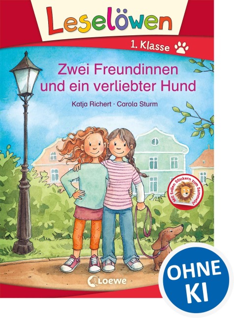 Leselöwen 1. Klasse - Zwei Freundinnen und ein verliebter Hund - Katja Richert