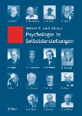 Cover-Bild zum Titel 'Psychologie in Selbstdarstellungen' von ''