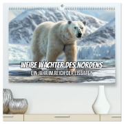 Cover-Bild zum Titel 'Weiße Wächter des Nordens: Ein Jahr im Reich der Eisbären (hochwertiger Premium Wandkalender 2026 DIN A2 quer), Kunstdruck in Hochglanz' von 'Peter R. Stuhlmann'