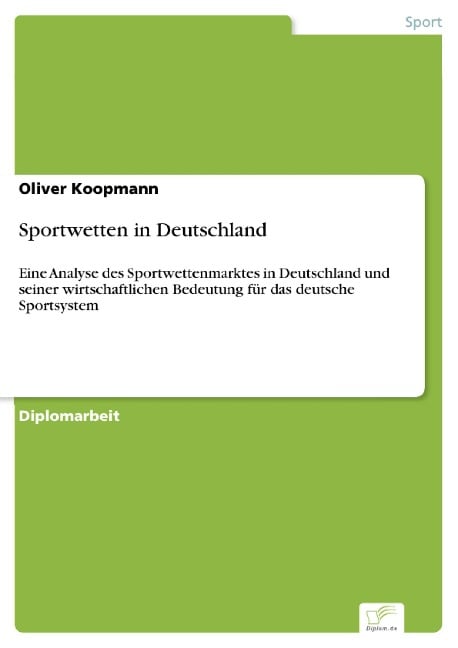 Sportwetten in Deutschland - Oliver Koopmann