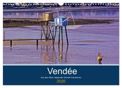 Cover-Bild zum Titel 'Vendée Aus dem Meer steigender Himmel Frankreichs (Wandkalender 2026 DIN A3 quer), CALVENDO Monatskalender' von 'Kristen Benning'