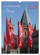 Cover-Bild zum Titel 'Liebenswertes Mainz (Wandkalender 2026 DIN A3 hoch), CALVENDO Monatskalender' von 'Kerstin Kaczmarek'